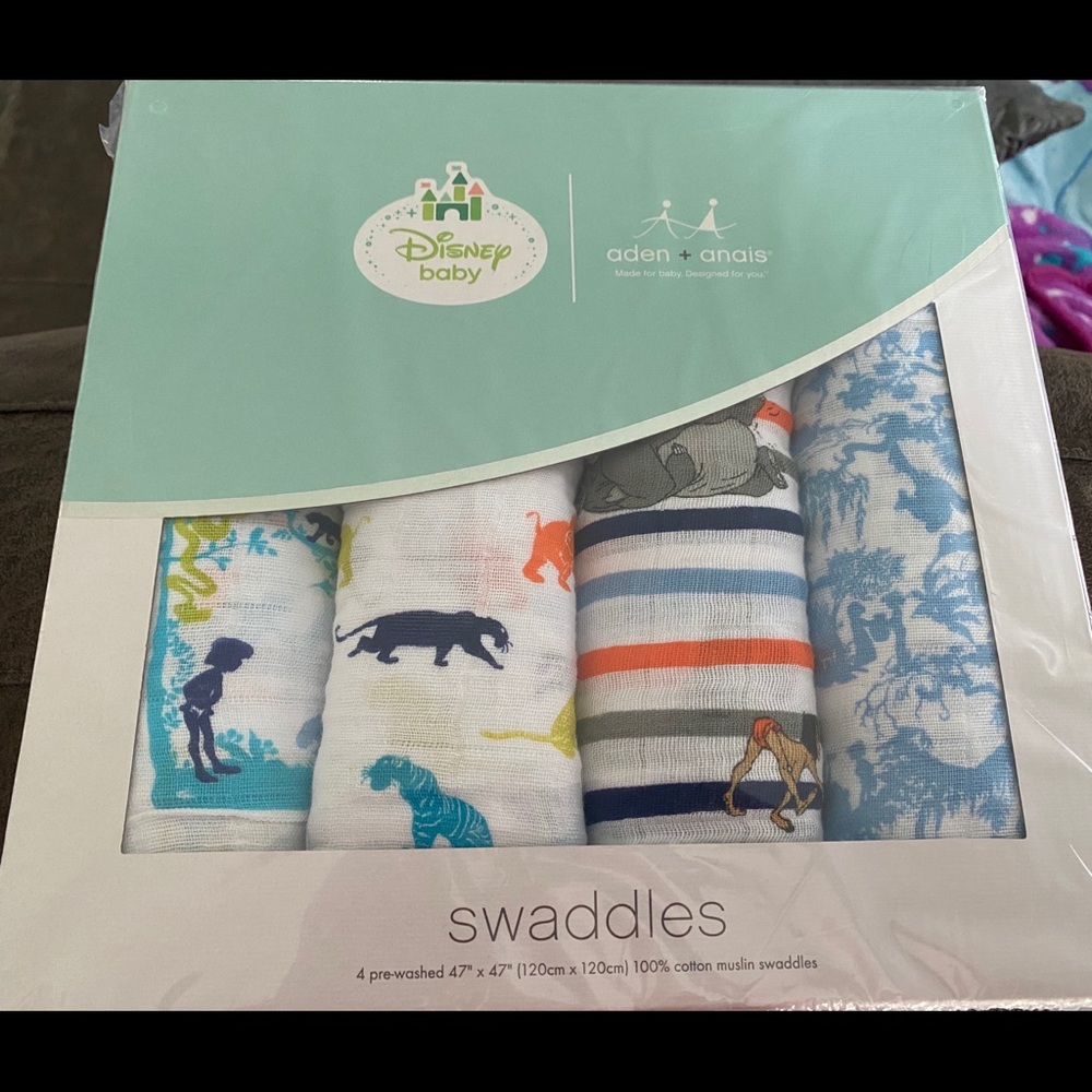 Aden + Anais Jungle Book Muslin Blankets